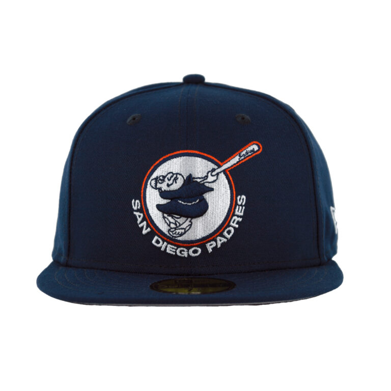 New Era 59Fifty San Diego Padres Gwynn Friar Fitted Hat Dark Navy