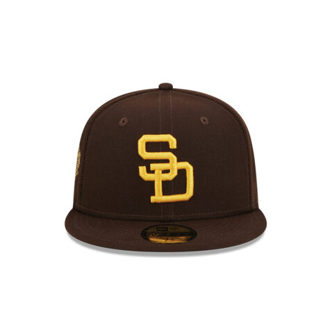 New Era 59Fifty San Diego Padres Laurel Side Patch Burnt Wood Brown Fitted Hat - Image 3
