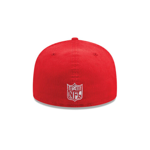 New Era 59Fifty San Francisco 49ers Throwback Corduroy Red Fitted Hat - Image 5