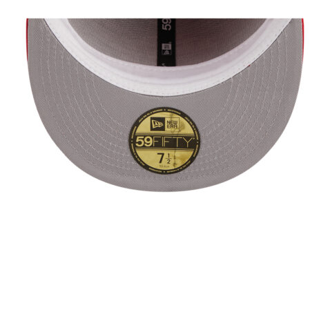 New Era 59Fifty San Francisco 49ers Throwback Corduroy Red Fitted Hat - Image 7