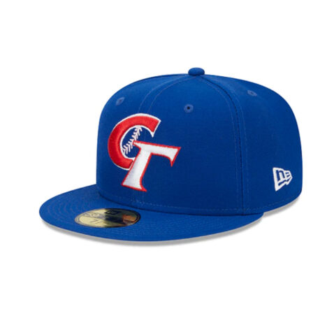 New Era 59Fifty Taipei On Field World Baseball Classic 2023 Fitted Hat Royal Blue Left Front