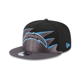 New Era 9Fifty Los Angeles Chargers Tidal Wave Snapback Hat Black