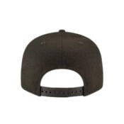New Era 9Fifty New York Mets Snapback Hat Black Black Back
