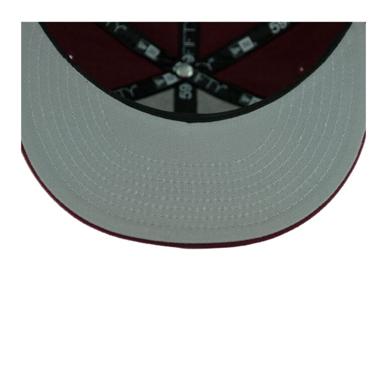 New Era Mexico Quetzacoatl Fitted Hat Cardinal White Undervisor New Era Mexico Quetzacoatl Fitted Hat Cardinal White Undervisor