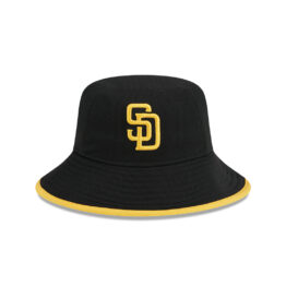 New Era San Diego Padres Basic Bucket Hat Black Yellow
