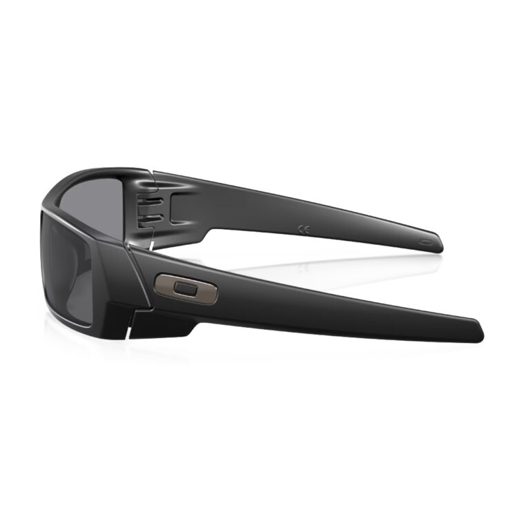 Oakley Gascan Matte Black Grey Lenses SIDE Oakley Gascan Matte Black Grey Lenses SIDE