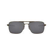 Oakley Gauge 6 Satin Black Prizm Black Polarized Lenses Front