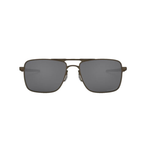 Oakley Gauge 6 Sunglasses Satin Black Prizm Black Polarized Lenses