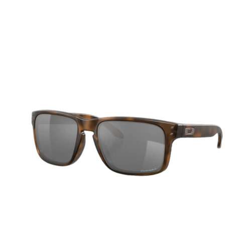 Oakley Holbrook Matte Brown Tortoise Prizm Black Lenses