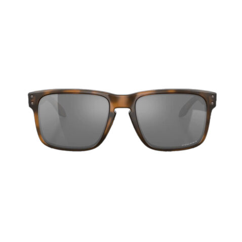 Oakley Holbrook Matte Brown Tortoise Prizm Black Lenses