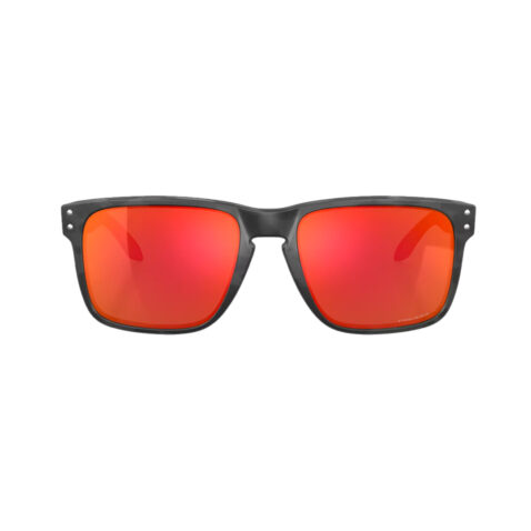Oakley Holbrook XL Matte Black Prizm Ruby Lenses - Image 2