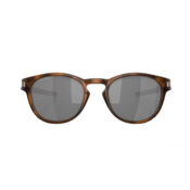 Oakley Latch Matte Brown Tortoise Prizm Black Lenses Front