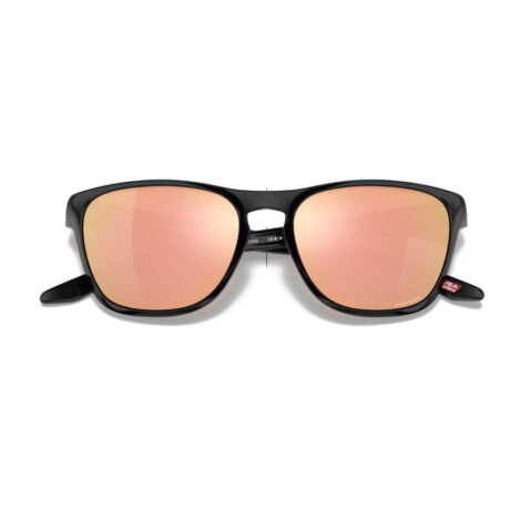 Oakley Manorburn Polished Black Frame Prizm Rose Gold Lenses