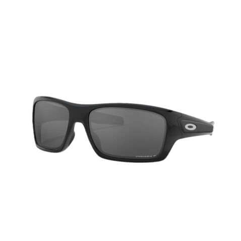 Oakley Turbine Polished Black Prizm Black Polarized Lenses