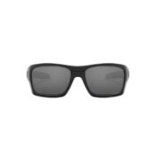 Oakley Turbine Polished Black Prizm Black Polarized Lenses Front