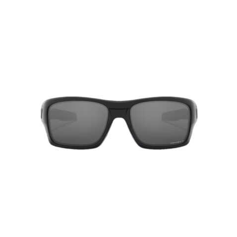 Oakley Turbine Polished Black Prizm Black Polarized Lenses