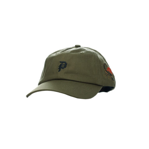 Primitive Scorpio Strapback Hat Olive