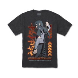 Primitive x Naruto Itachi Assault Short Sleeve T-Shirt Black