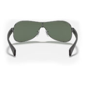 Ray-Ban 3471 Gunmetal Dark Green Back