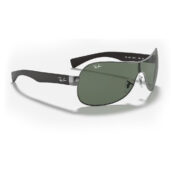 Ray-Ban 3471 Gunmetal Dark Green Right Front