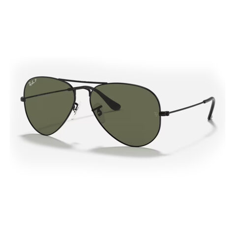 Ray-Ban Aviator Classic Black Green Polarized