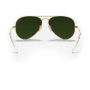 Ray-Ban Aviator Flash Lenses Gold Blue Flash Polarized Back