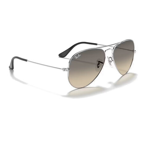 Ray-Ban Aviator Gradient Sliver Grey - Image 3
