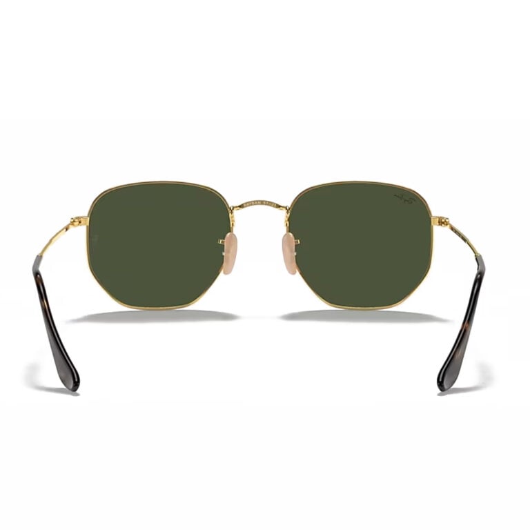 Ray-Ban Hexagonal Flat Lenses Arista Gold G-15 Green back Ray-Ban Hexagonal Flat Lenses Arista Gold G-15 Green back
