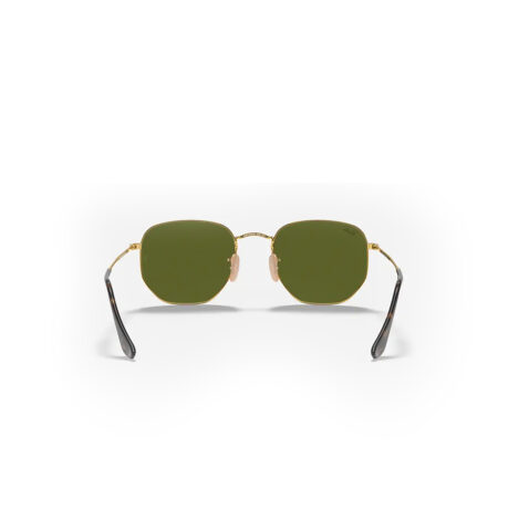 Ray-Ban Hexagonal Flat Lenses Arista Gold Lilac Flash - Image 4