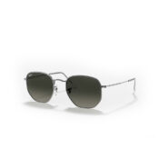 Ray-Ban Hexagonal Gunmetal Grey Gradiant Left
