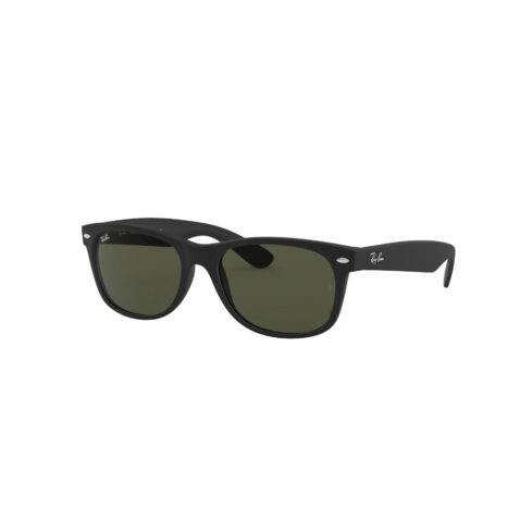 Ray-Ban New Wayfarer Sunglasses Rubber Black Green