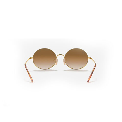 Ray-Ban Oval 1970 Gold Frame Gradient Brown