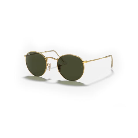 Ray-Ban Round Metal Arista Gold G-15 Green
