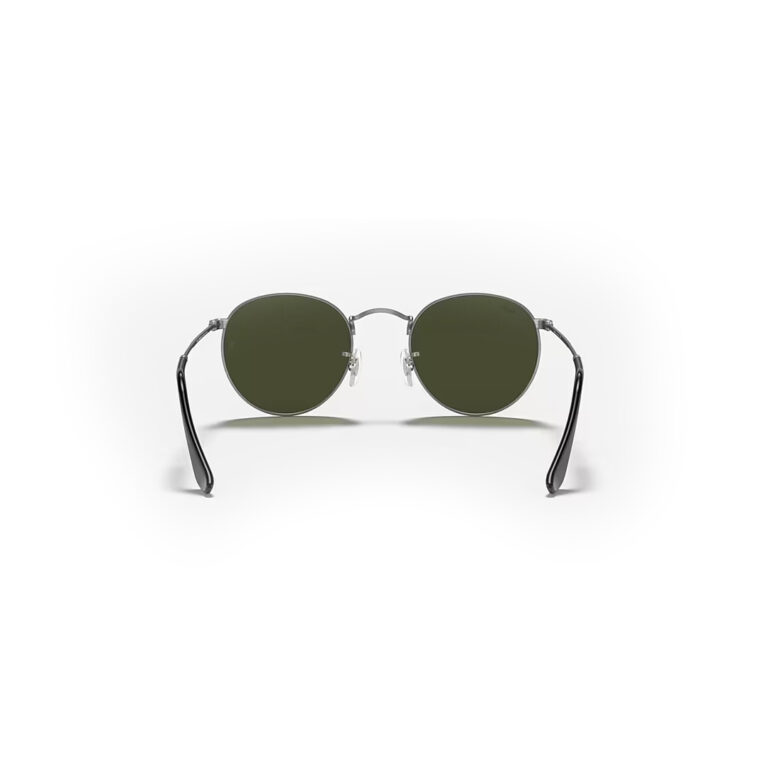 Ray-Ban Round Metal Matte Gunmetal Green Inside Ray-Ban Round Metal Matte Gunmetal Green Inside