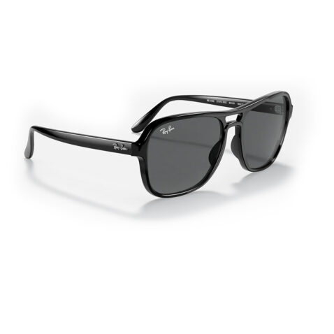 Ray-Ban State Side Black Dark Grey Right