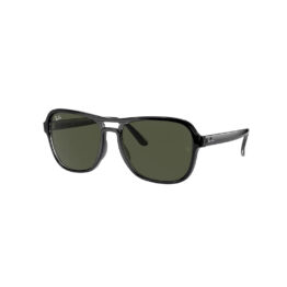 Ray-Ban State Side Black Transparent-Green