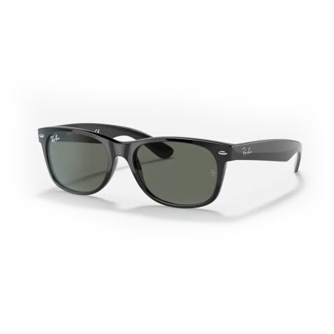 Ray-Ban Wayfarer Sunglasses Black Polarized Green