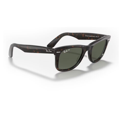 Ray-Ban Wayfarer Sunglasses Tortoise Polarized Green