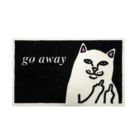Ripndip Go Away Rug Black