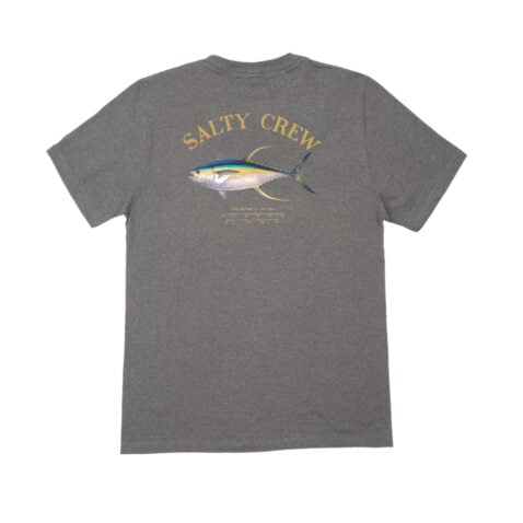 Salty Crew Ahi Mount Short Sleeve T-Shirt Grey Heather - Image 2