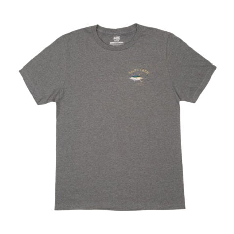 Salty Crew Ahi Mount Short Sleeve T-Shirt Grey Heather Front