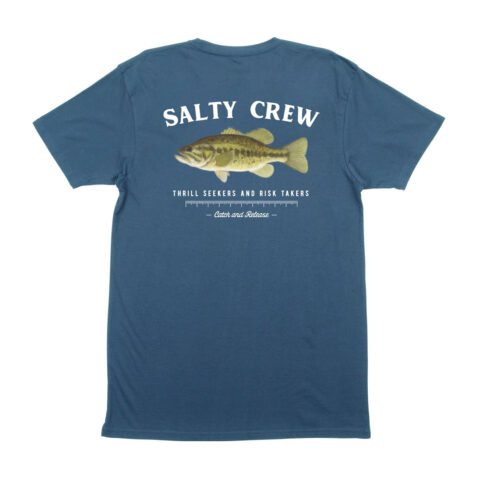 Salty Crew Bigmouth Premium Short Sleeve T-Shirt Harbor Blue