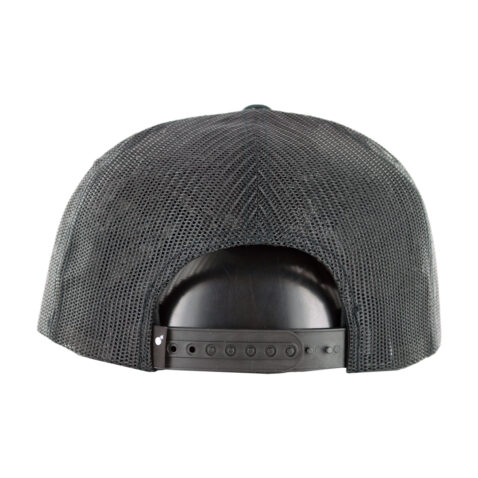 The Hundreds Ron Adam Trucker Snapback Hat Black Bck