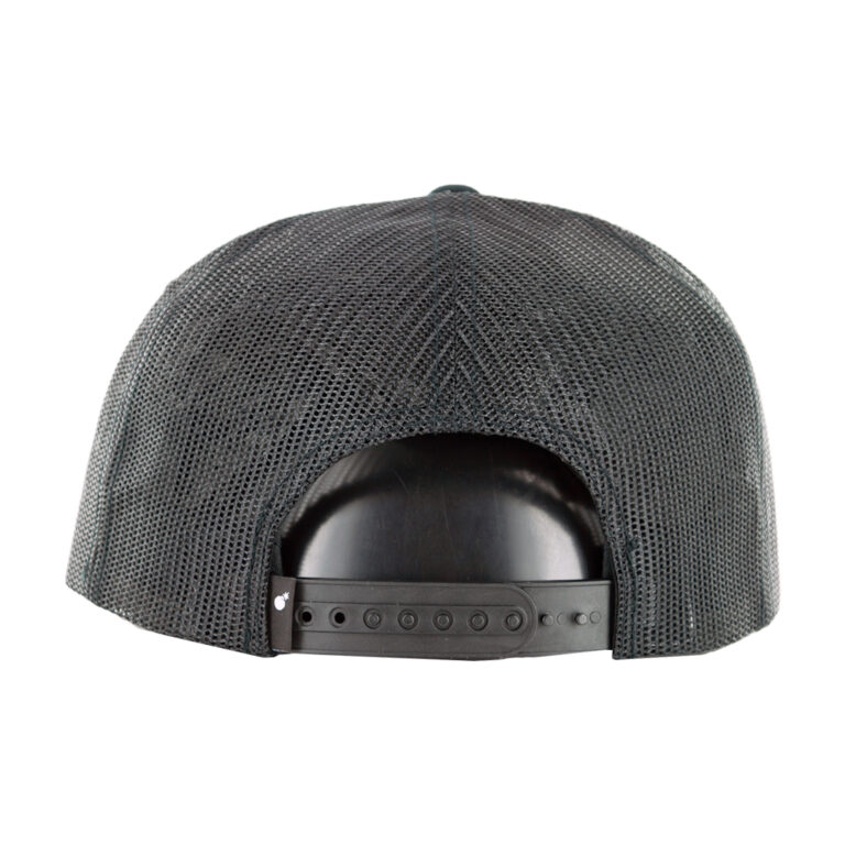 The Hundreds Ron Adam Trucker Snapback Hat Black Bck The Hundreds Ron Adam Trucker Snapback Hat Black Bck
