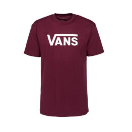 Vans Classic Short Sleeve T-Shirt Burgundy White
