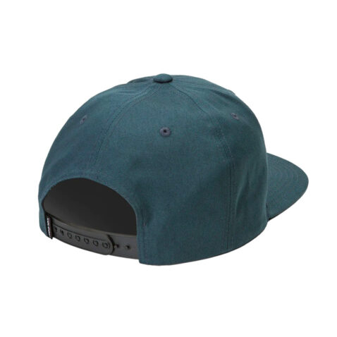 Volcom Quarter Twill Snapback Hat SVB Back