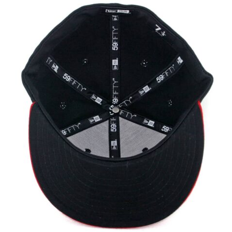 New Era 59Fifty Tijuana Xolos Official Fitted Hat Black Red - Image 3