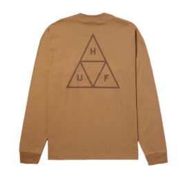 HUF Set Triple Triangle Long Sleeve T-Shirt Camel