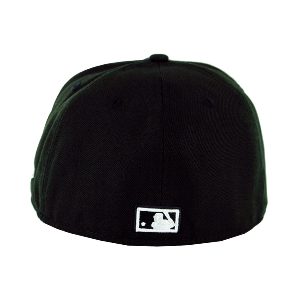 New Era 59Fifty Fitted Cap – Musique Remarque Blanc Noir Double – Édition Limitée