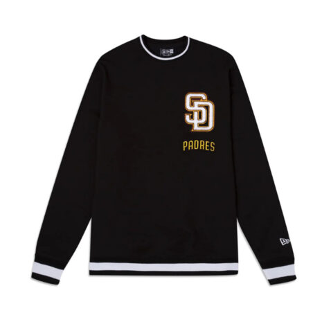 New Era San Diego Padres Logo Select Crewneck Sweatshirt Black